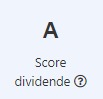 Score dividende