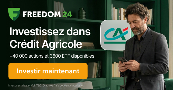 Freedom24 — investir sur CREDIT AGRICOLE