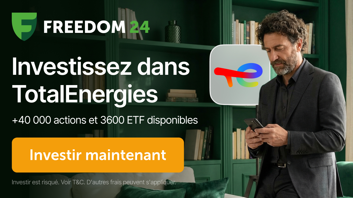 Freedom24 — investir sur TOTALENERGIES