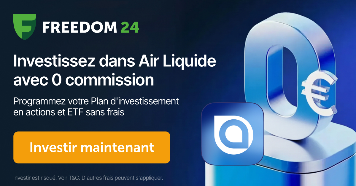 Freedom24 — investir sur AIR LIQUIDE