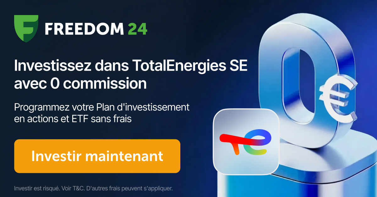 Freedom24 — investir sur TOTALENERGIES