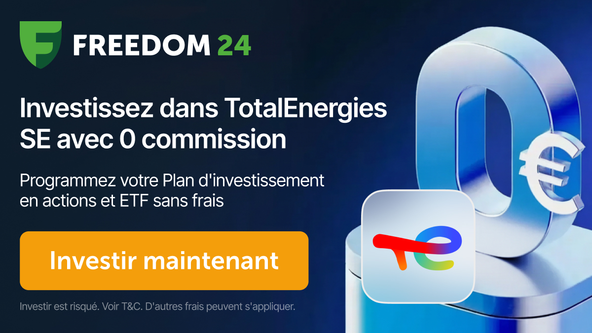 Freedom24 — investir sur TOTALENERGIES
